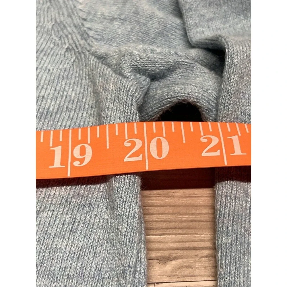 Vintage V-Neck Sweater Lightweight Cotton Blend St Johns Bay Preppy Grandpa Sz M